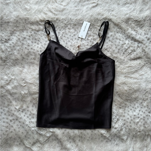 NWT Heartloom Cowl Neck Satin Camisole Top XS - Picture 5 of 8